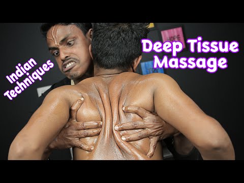Incredible Deep Tissue ASMR Body Massage With Indian Technique | World' Most Beautiful ASMR Massage