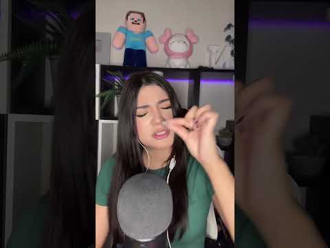 ASMR   COMIENDO ENERGIA NEGATIVA 😎 YT： Anny ASMR 🥰 #asmr tingles #asm