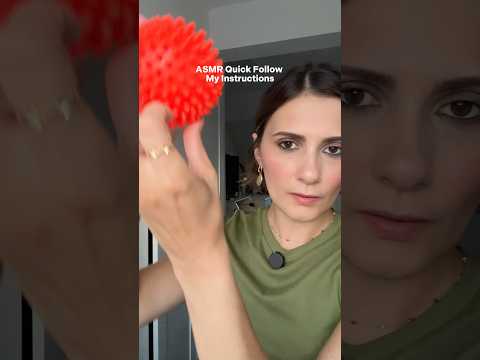 ASMR Quick Follow My Instructions #asmr #asmrfollowinstructions