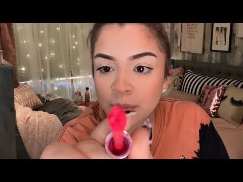 ASMR bestie does your makeup for double date