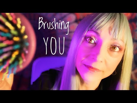 TI SPAZZOLO E TI FACCIO DORMIRE 💓WHISPERING SEMI INAUDIBILE + BRUSHING + PERSONAL ATTENTION ASMR ITA