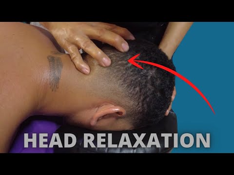 Relaxing Head And Neck Massage | Slow Focused Techniques | Soothing ASMR
