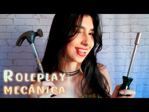 ASMR Consertando você! 🔧🧰 | Roleplay mecânica