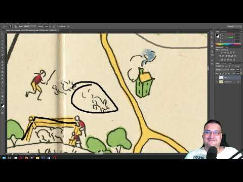 Vintage Map of Musketaquid The Early Settlement of Concord, Massachusetts | ASMR whispers