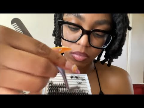 ASMR Doing Your Lash Extensions Roleplay