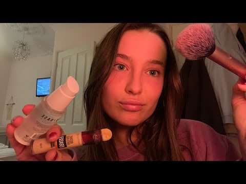 *ASMR* doing your makeup in 1 minute (super fast and chaotic)💋💎