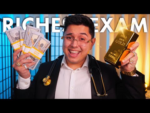 The World's Most EXPENSIVE Cranial Nerve Exam | Rich ASMR Roleplay