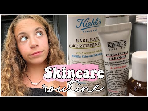 My Aesthetic Skincare Routine|| ft Kiehl’s :)