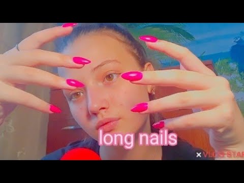 АСМР| тапинг длинными ногтями 💅| ASMR | taping with long nails 💅 |