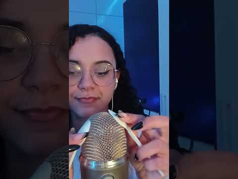 ASMR Colher no microfone