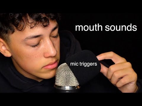 ASMR Fast & Slow Mic Triggers and Mouth Sounds
