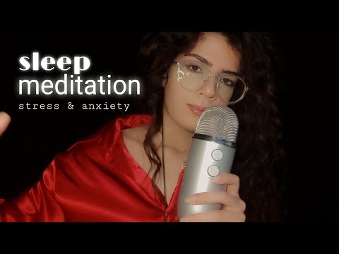 ASMR guided meditation for stress & anxiety (soft spoken) 🌟