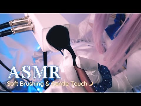 💗 Soft Brushing ASMR | Gently Stroking Your Ears in Mika’s Embrace