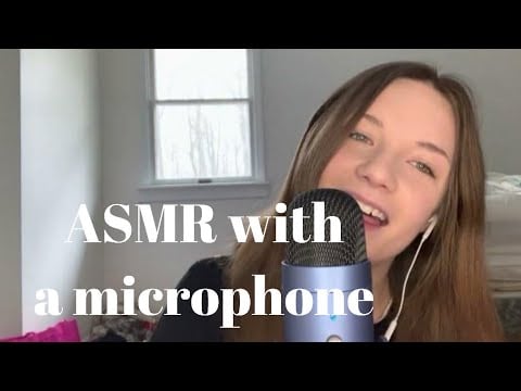 ASMR for the first time with a microphone...xmas haul