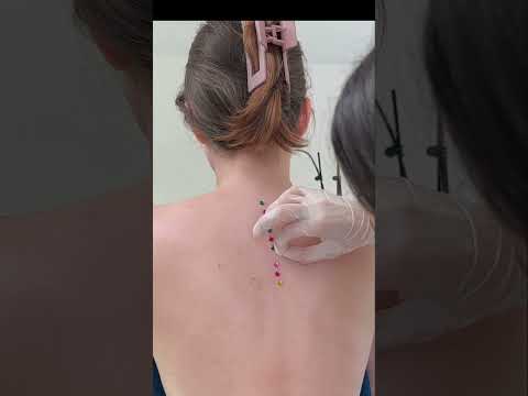 Asmr back exam #asmr #asmrsounds #asmrvideo #relaxing #relax #satisfying #satisfyingvideo #tingles