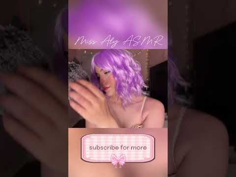 fuzzy mic scratching #asmr #relax #tingles