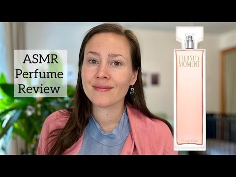 ASMR Perfume Review - Calvin Klein Eternity Moment - Glass Tapping & Whispered