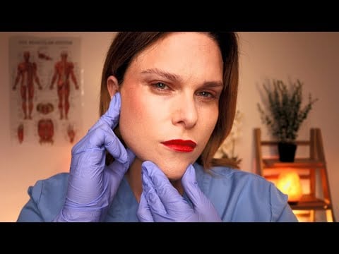 ASMR TMJ Examination | Jaw Pain, Clicking & Facial Tension