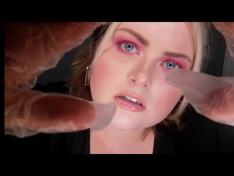 ASMR Face Examination With Gloves