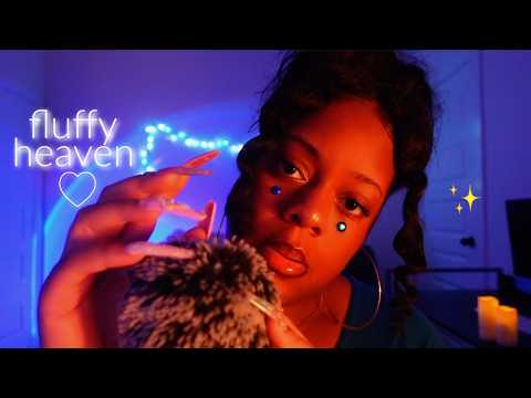 ASMR Fluffy Mic Heaven ☁️ Deep Sleep Tingles 😴✨