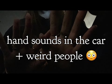 hand sounds + rings asmr, people watching || lofi asmr