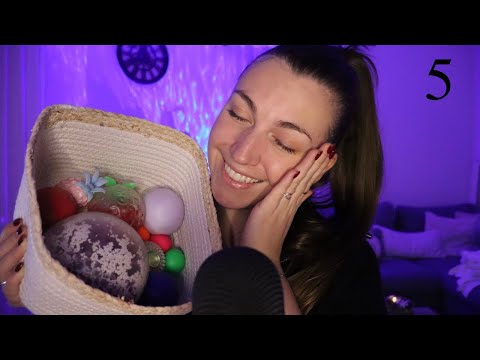 ASMR - Toutes mes balles relaxantes 💜 (Jour 5)