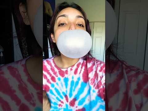 BUBBLE ASMR | bubble gum loud popping sounds