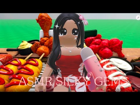 ASMR | ROBLOX PARKOUR | ASMR SILKY GEMS 