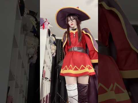 Funny Megumin #cosplay #anime #cosplayer #konosuba #megumin