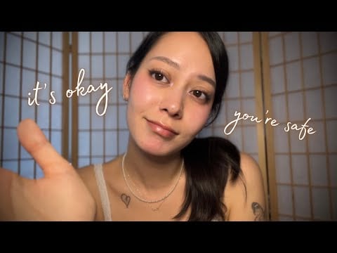 ASMR comforting you with positive affirmations 🥹🩷 (slow & gentle clicky whispers)