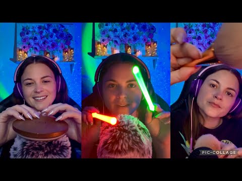 2 Hours of ASMR | Energy Rain, Fishbowl Effect, Thunder Towel, Light Triggers & More