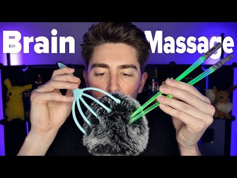 Intense ASMR Brain Massage for Sleep | Plucking and Scratching