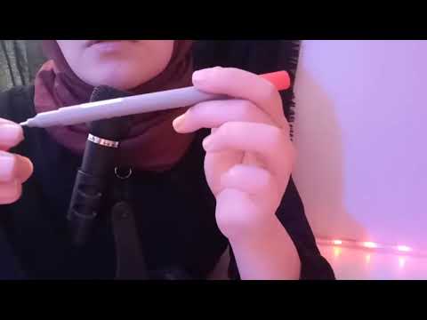 AĞIZ SESLERİ | YÜZÜNÜ BOYUYORUM | Türkçe ASMR