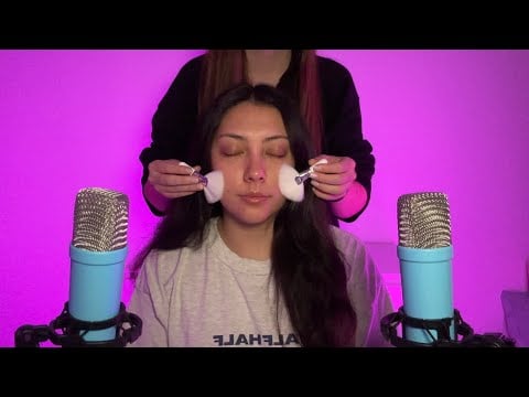 ASMR | Face, Hair And Back Relaxation For Sleep 😴 With @ASMRJADE 