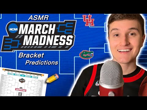 ASMR 2025 March Madness Bracket Prediction (FULL BRACKET PICKS) 🏀💤