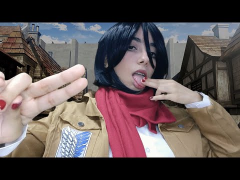 ASMR SPIT PAINTING INTENSO💦
