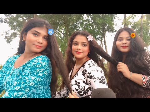 ASMR Train With My Friends 😍 Relaxing | Hairplay, Hairstyle And Scalped Massage | ✨