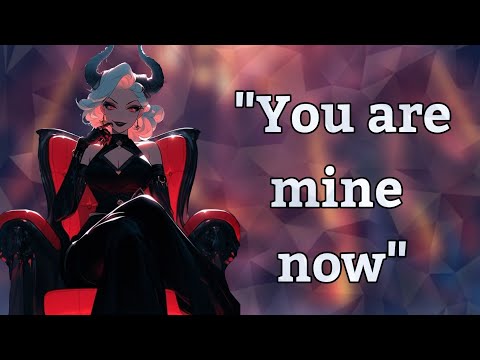 {Asmr} Brought before the demon princess [F4A] [human listener] [flirting]