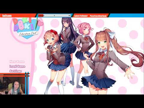 Doki Doki Literature Club - Day 1: A horror dating sim? What could possibly go wrong!