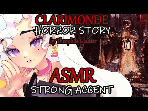 ASMR FRENCH ACCENT🧛🏻‍♀️Whisper Reading 'La Morte Amoureuse' (VAMPIRE Short Story for Sleep)
