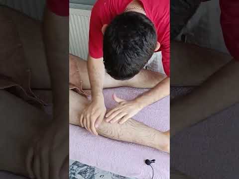 BACK LEG AND FOOT DEEP RELAXING MASSAGE TURKISH THERAPY #massage #satisfying #relaxing #asmr #shorts