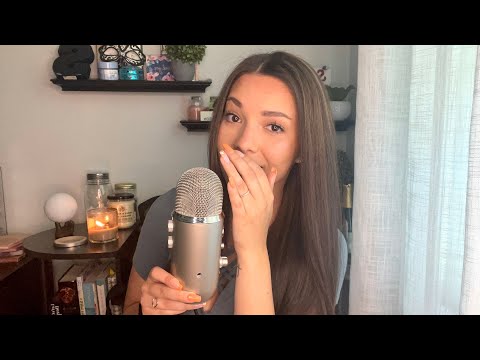 ASMR - Storytime ☕️ Work Gossip | Super Close Up Mic Sensitivity