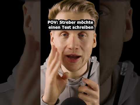 ASMR - POV: Streber möchte einen Test schreiben! #shorts #asmr #roleplay #deutscheasmr