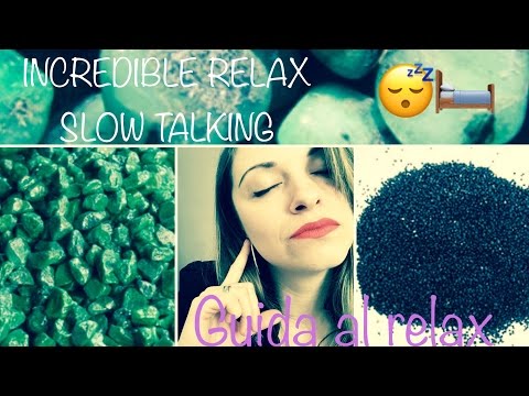 Incredible relax! Slow talking ASMR ITA *Wear headphones*!!