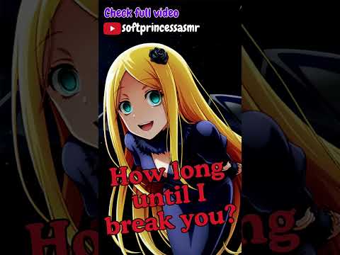 Trying to post more shorts... #asmrroleplay #yandere #f4a