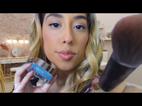 ASMR Friendly Makeup Artist Roleplay (Personal Attention)