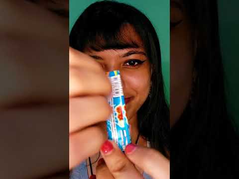 ASMR MASCANDO CHICLETE - #shorts