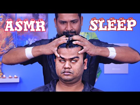 Like that head massage and neck crack | full relaxed by Indian barber with ASMR sound