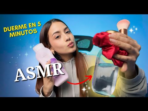 🔴ASMR DUERME EN MENOS DE 5 MINUTOS💤 | ASMR ESPAÑOL