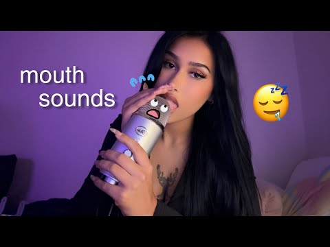 ASMR~ DEEP IN YOUR EARS!! (mouth sounds, kissing, spit painting)